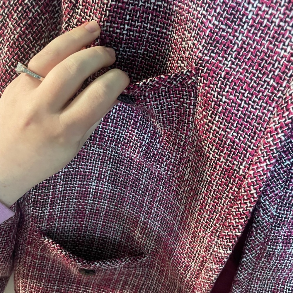 Pink Tweed Jacket - Picture 3 of 6